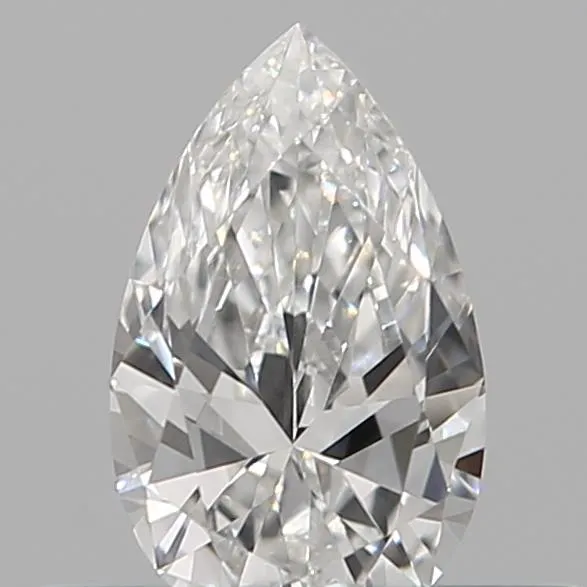 0.06ct Pear Natural Diamond (Colour D, Clarity IF, Cut VG, IGI Certified)