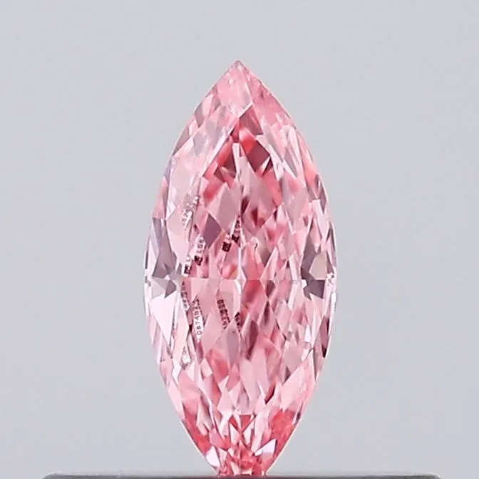 0.16ct Marquise Lab Grown Diamond (Colour Fancy Vivid Pink, Clarity VS1, IGI Certified)