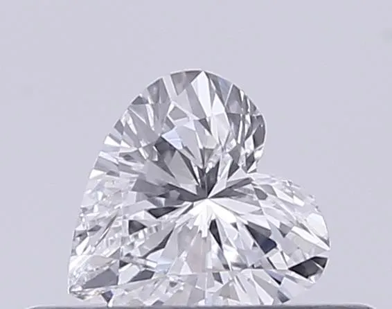 0.20ct Heart Lab Grown Diamond (Colour D, Clarity VS1, IGI Certified)