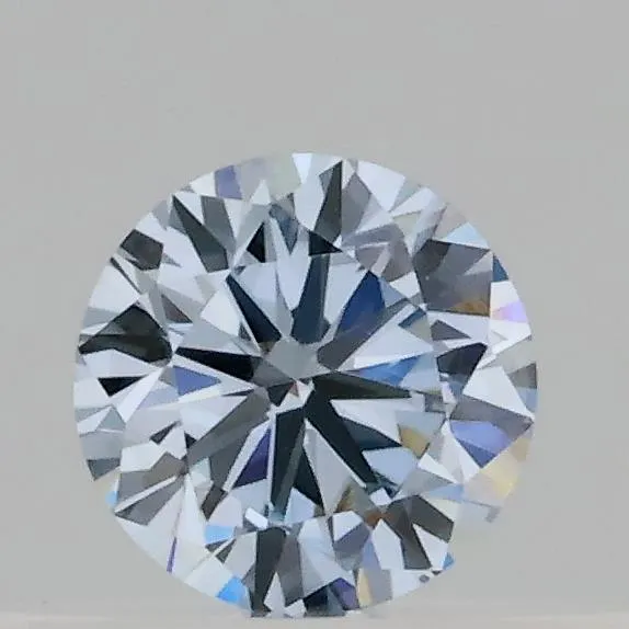 0.24ct Round Lab Grown Diamond (Colour Fancy Blue, Clarity VS1, Cut VG, IGI Certified)