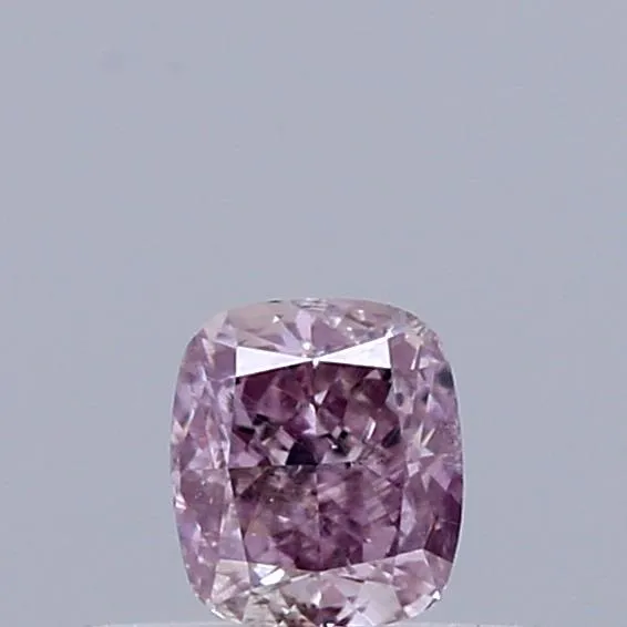 0.25ct Cushion brilliant Natural Diamond (Colour Fancy Pink, Clarity SI1, GIA Certified)