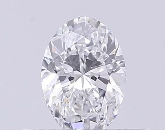 0.25ct Oval Lab Grown Diamond (Colour D, Clarity VVS2, IGI Certified)