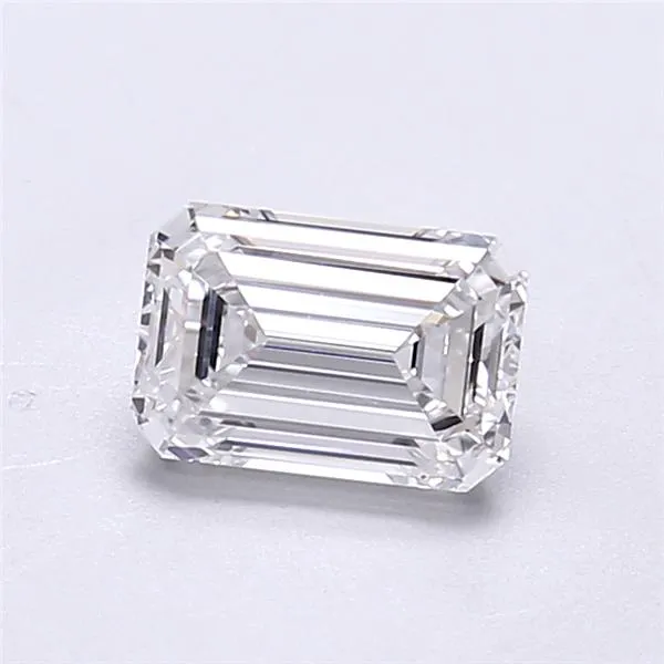 0.28ct Emerald Lab Grown Diamond (Colour D, Clarity VS1, IGI Certified)