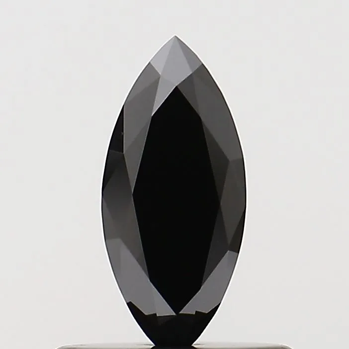 0.37ct Marquise Lab Grown Diamond (Colour Fancy Vivid Black, Clarity VVS1, Cut EX, Uncertified)
