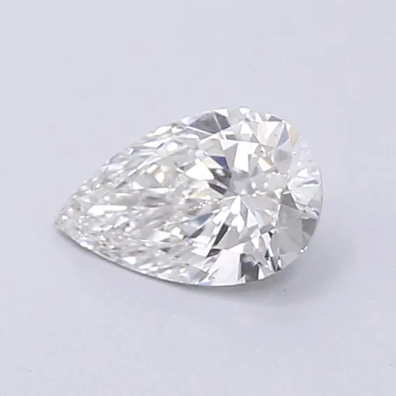 0.41ct Pear Lab Grown Diamond (Colour F, Clarity VS1, IGI Certified)