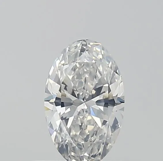 0.46ct Oval Natural Diamond (Colour F, Clarity SI1, GIA Certified)