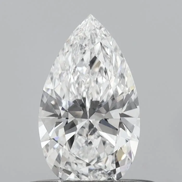 0.46ct Pear Lab Grown Diamond (Colour D, Clarity VVS2, IGI Certified)