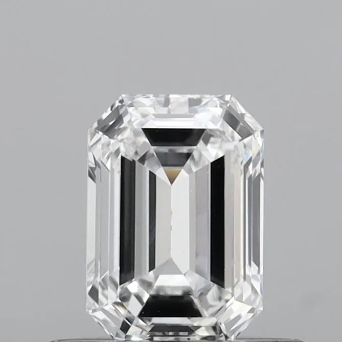 0.52ct Emerald Lab Grown Diamond (Colour D, Clarity VVS2, IGI Certified)