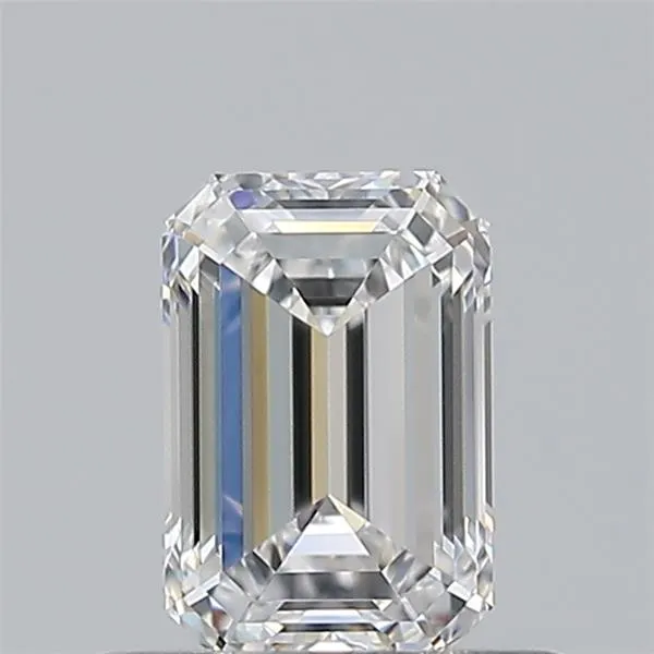 0.55ct Emerald Natural Diamond (Colour E, Clarity FL, GIA Certified)