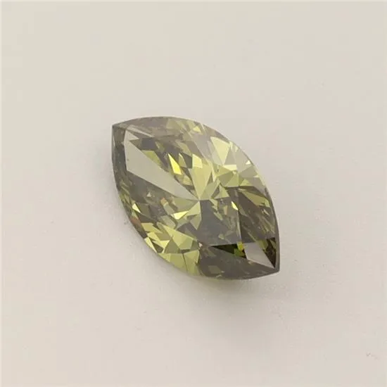 0.70ct Marquise Lab Grown Diamond (Colour Fancy Vivid Green, Clarity VS1, IGI Certified)