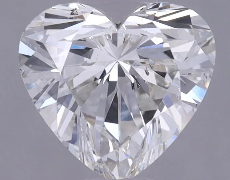 0.74ct Heart Lab Grown Diamond (Colour F, Clarity SI1, IGI Certified)