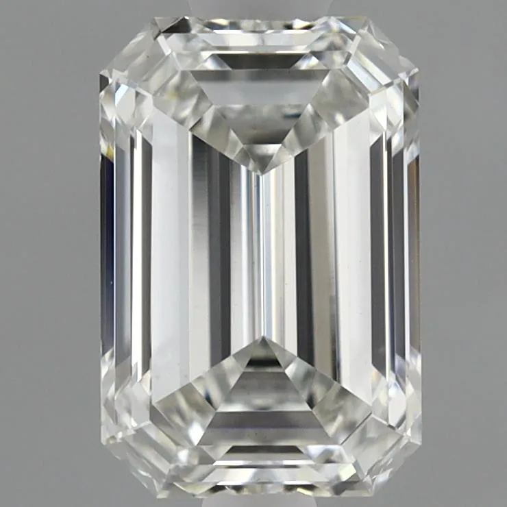 0.94ct Emerald Lab Grown Diamond (Colour F, Clarity VVS2, IGI Certified)