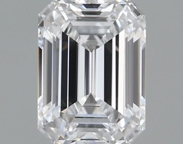 1.00ct Emerald Lab Grown Diamond (Colour D, Clarity IF, IGI Certified)