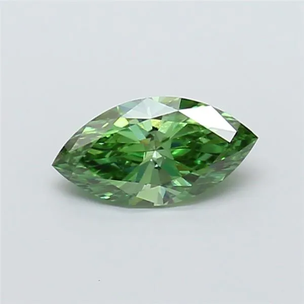 1.00ct Marquise Lab Grown Diamond (Colour Fancy Vivid Green, Clarity VVS2, IGI Certified)