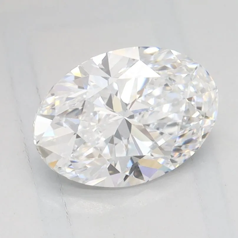 1.00ct Oval Lab Grown Diamond (Colour D, Clarity IF, IGI Certified)
