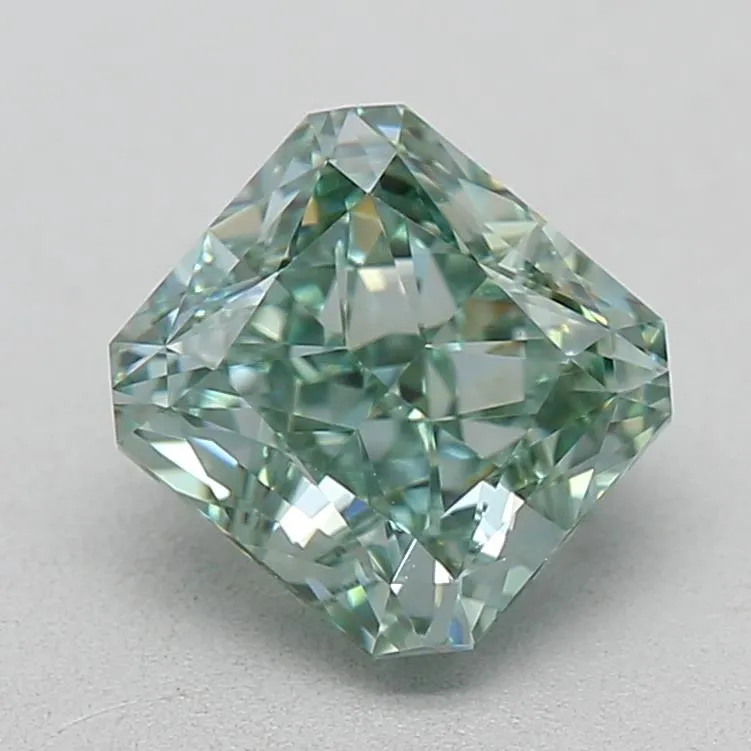 1.00ct Radiant Lab Grown Diamond (Colour Fancy Intense Green, Clarity IF, IGI Certified)