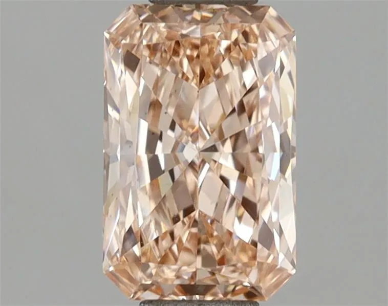 1.00ct Radiant Lab Grown Diamond (Colour Fancy Orange Pink, Clarity VS2, IGI Certified)