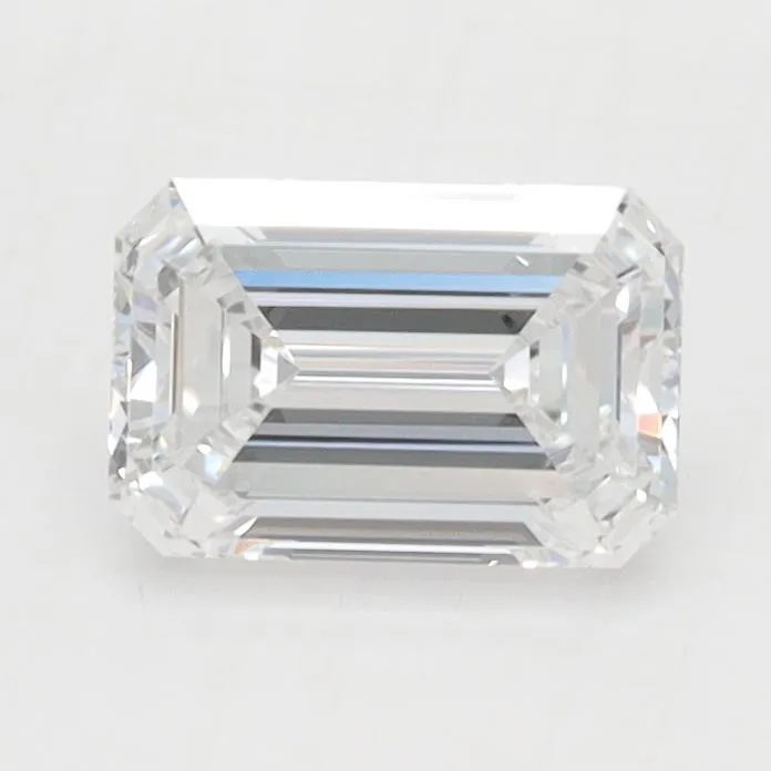 1.02ct Emerald Lab Grown Diamond (Colour D, Clarity VVS1, IGI Certified)