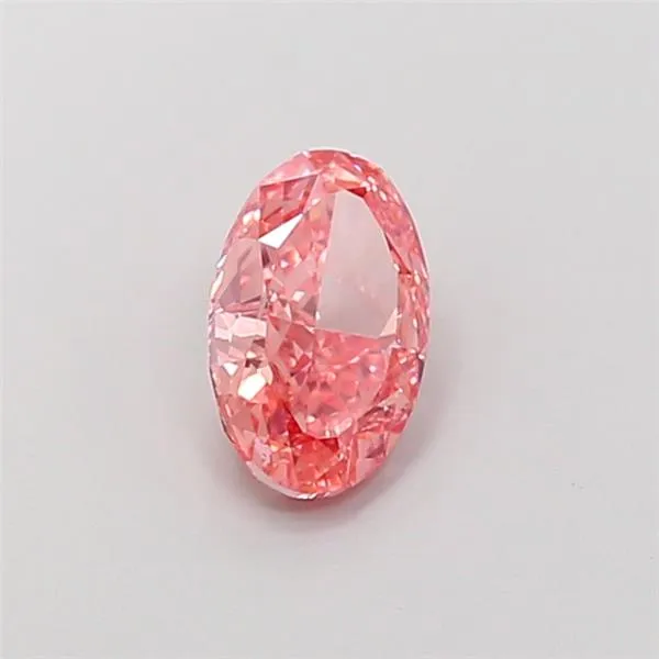 1.09ct Oval Lab Grown Diamond (Colour Fancy Vivid Pink, Clarity VVS1, IGI Certified)