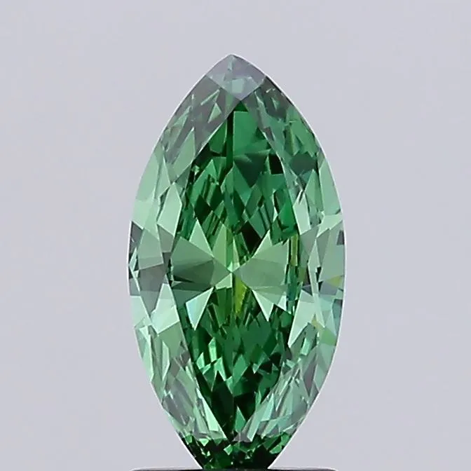 1.10ct Marquise Lab Grown Diamond (Colour Fancy Vivid Green, Clarity VS1, IGI Certified)
