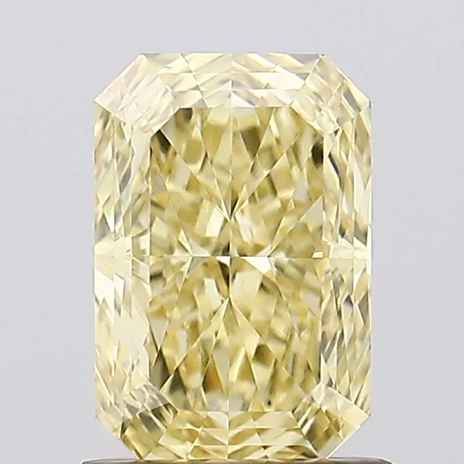 1.20ct Radiant Lab Grown Diamond (Colour Fancy Vivid Yellow, Clarity VVS2, IGI Certified)