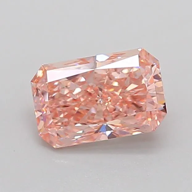 1.31ct Radiant Lab Grown Diamond (Colour Fancy Intense Pink, Clarity VS2, IGI Certified)