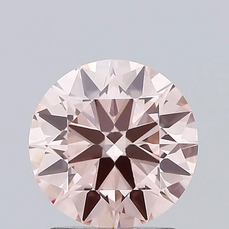 1.40ct Round Lab Grown Diamond (Colour Fancy Intense Pink, Clarity VS1, Cut ID, IGI Certified)