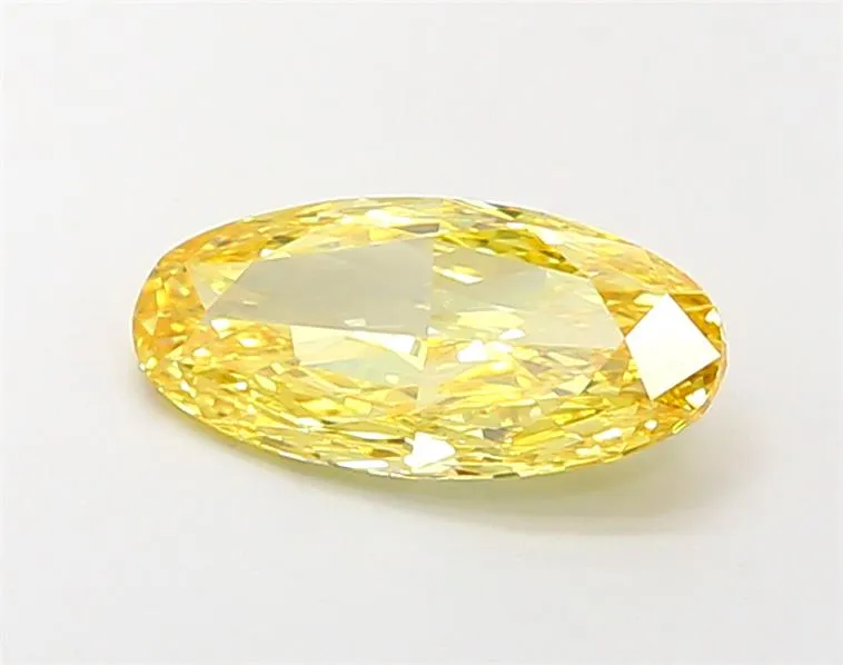 1.50ct Oval Lab Grown Diamond (Colour Fancy Vivid Yellow, Clarity VS1, IGI Certified)