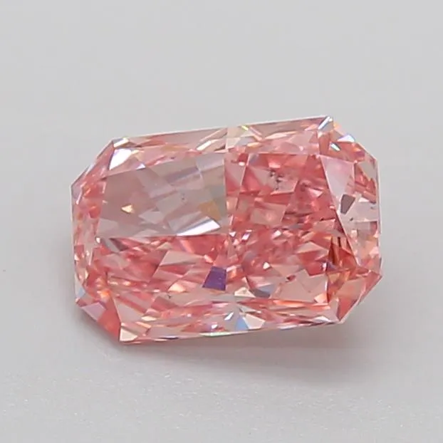 1.51ct Radiant Lab Grown Diamond (Colour Fancy Vivid Pink, Clarity VS2, IGI Certified)