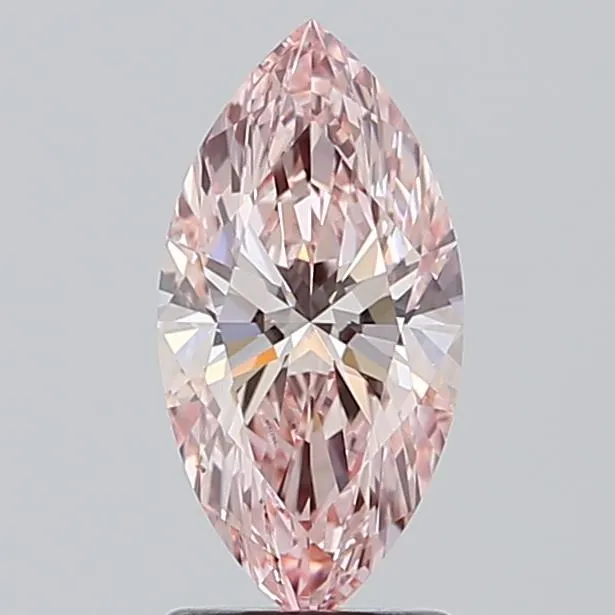 1.52ct Marquise Lab Grown Diamond (Colour Fancy Vivid Pink, Clarity VVS1, IGI Certified)