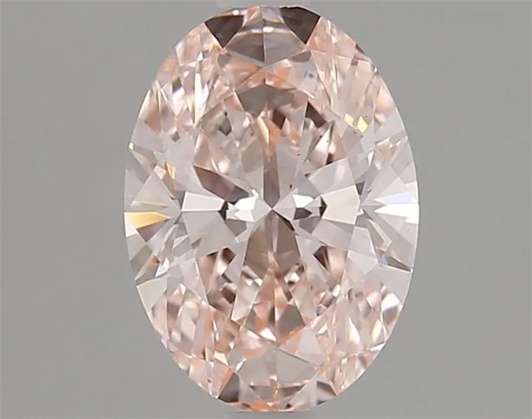 1.54ct Oval Lab Grown Diamond (Colour Fancy Vivid Pink, Clarity VS1, IGI Certified)