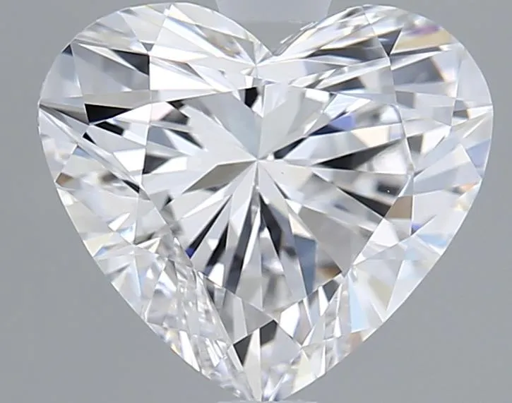 1.55ct Heart Lab Grown Diamond (Colour F, Clarity VVS2, IGI Certified)
