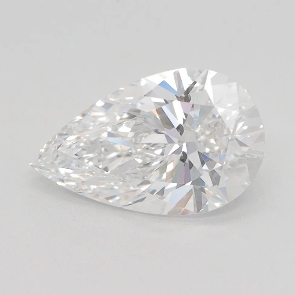 1.55ct Pear Lab Grown Diamond (Colour E, Clarity VVS2, IGI Certified)
