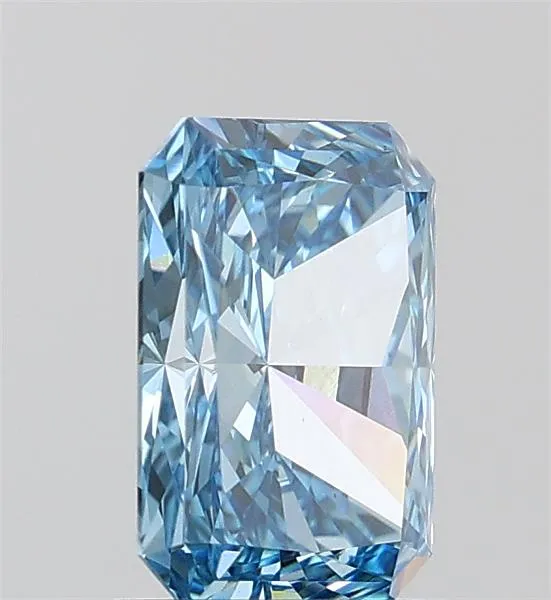 1.55ct Radiant Lab Grown Diamond (Colour Fancy Vivid Blue, Clarity VS2, IGI Certified)
