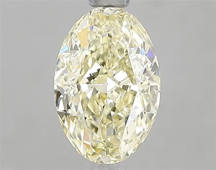 1.56ct Oval Lab Grown Diamond (Colour Fancy Yellow, Clarity VS1, IGI Certified)