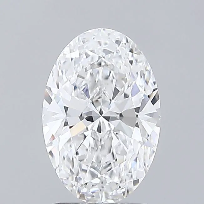 1.59ct Oval Lab Grown Diamond (Colour D, Clarity IF, IGI Certified)