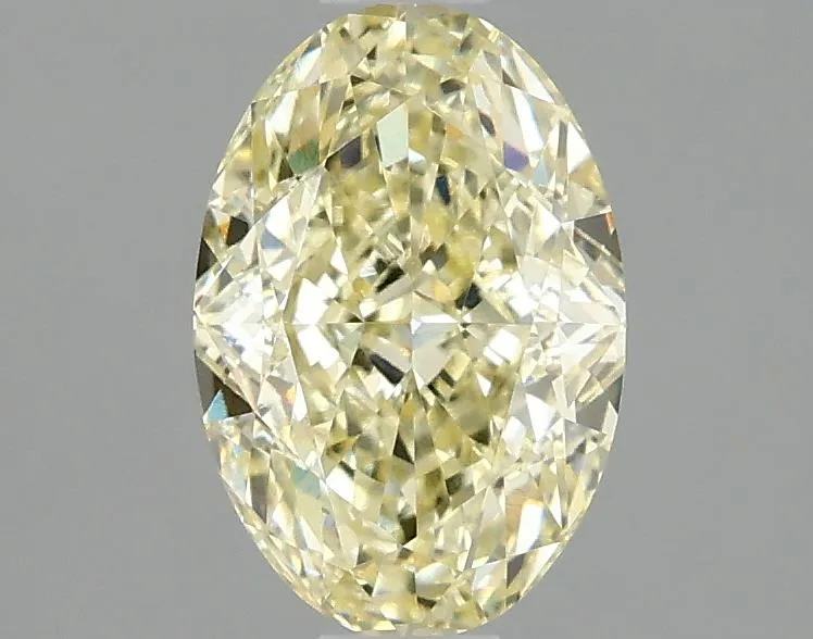 1.59ct Oval Lab Grown Diamond (Colour Fancy Yellow, Clarity VVS2, IGI Certified)