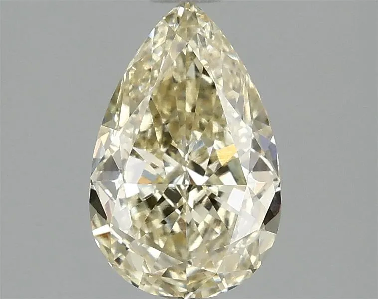 1.59ct Pear Lab Grown Diamond (Colour Fancy Yellow, Clarity VVS2, IGI Certified)