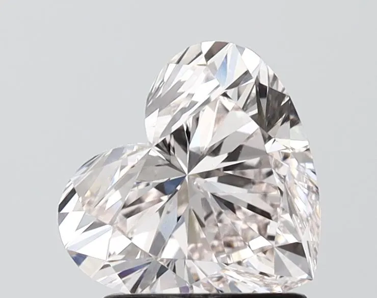 1.60ct Heart Lab Grown Diamond (Colour J, Clarity VVS2, IGI Certified)