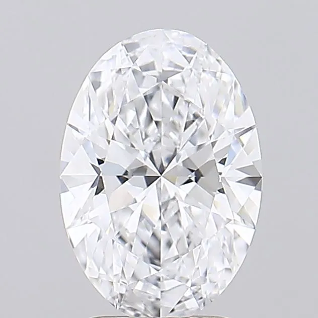1.77ct Oval Lab Grown Diamond (Colour D, Clarity IF, IGI Certified)