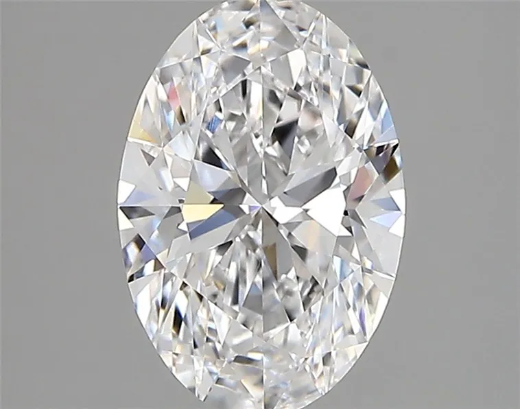 1.86ct Oval Lab Grown Diamond (Colour D, Clarity VVS2, IGI Certified)