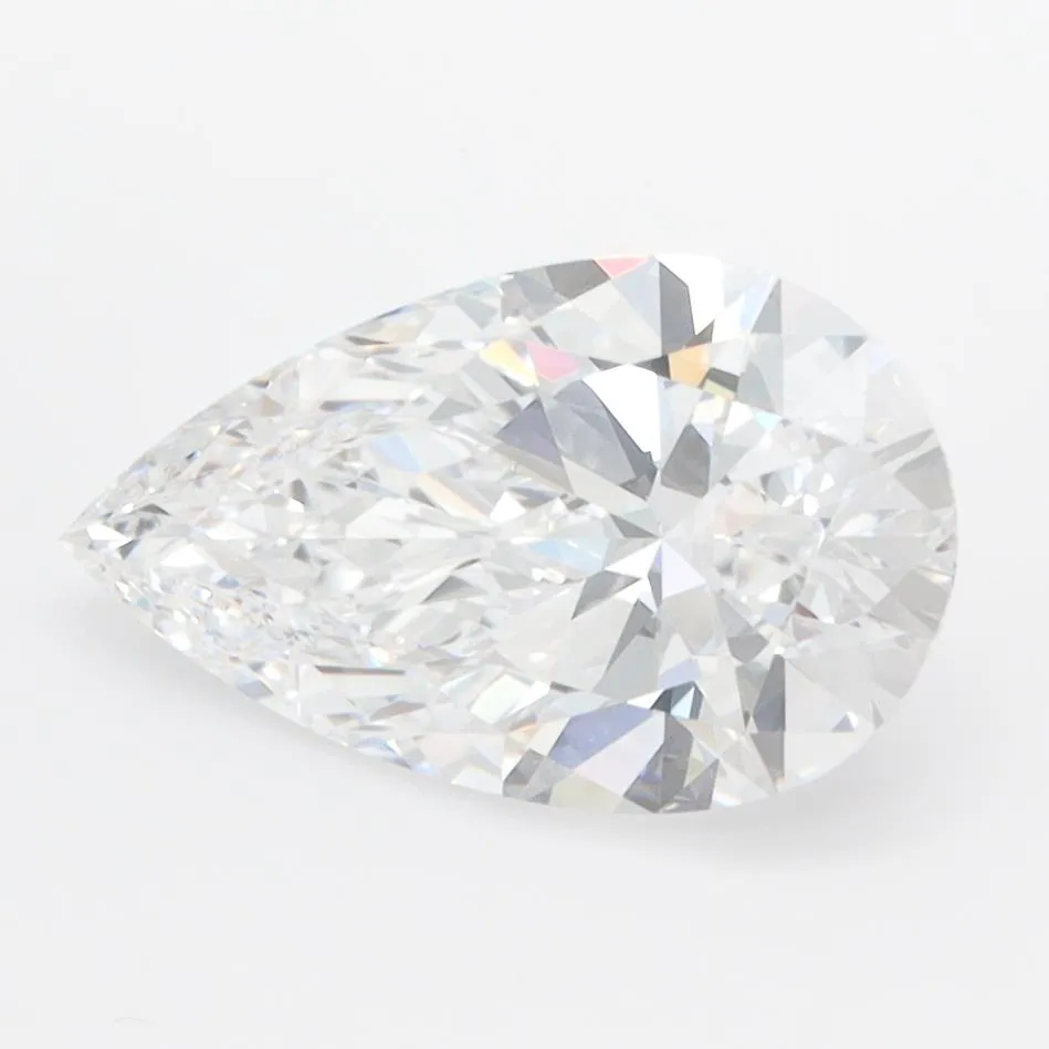 1.97ct Pear Lab Grown Diamond (Colour D, Clarity VVS1, IGI Certified)