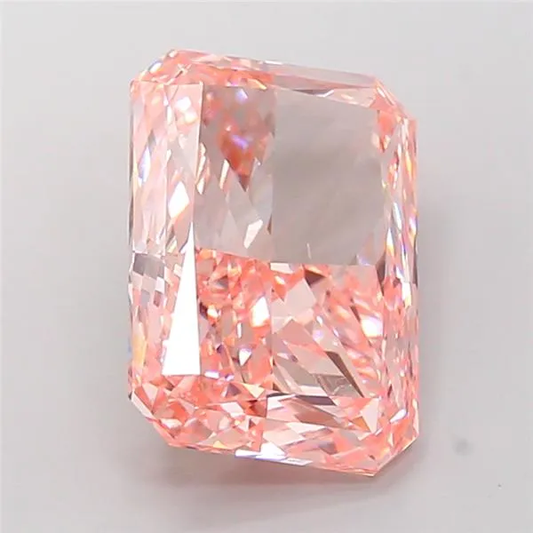 10.00ct Radiant Lab Grown Diamond (Colour Fancy Intense Pink, Clarity VS2, IGI Certified)