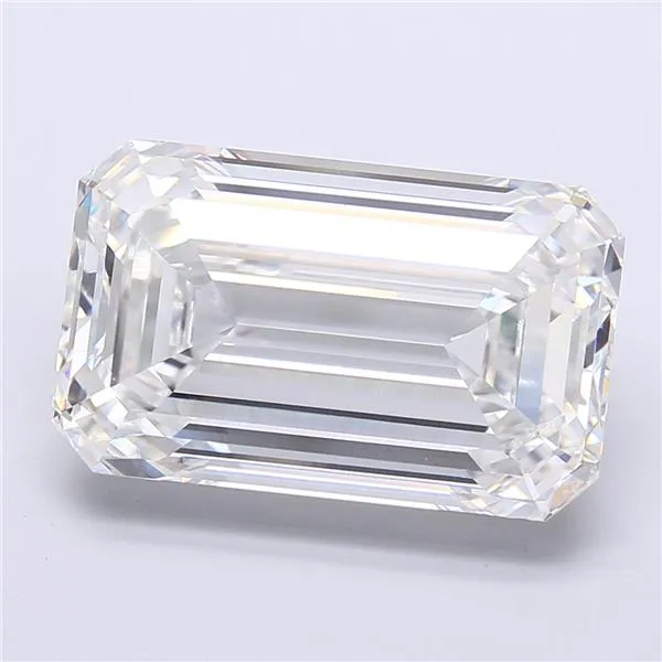 15.08ct Emerald Lab Grown Diamond (Colour F, Clarity VVS2, IGI Certified)