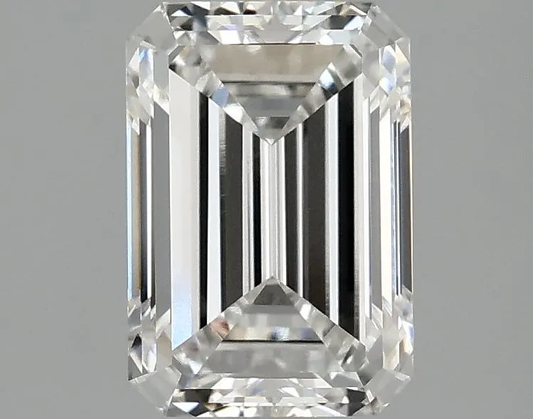 2.00ct Emerald Lab Grown Diamond (Colour F, Clarity VVS2, IGI Certified)