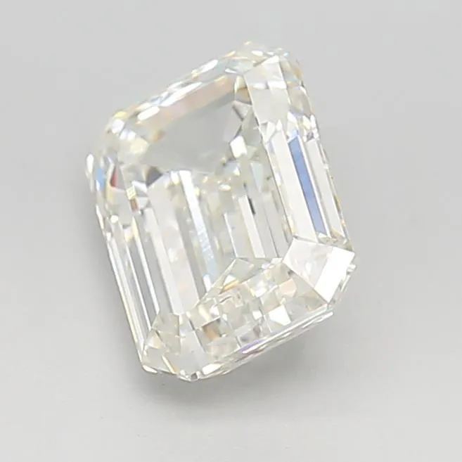 2.00ct Emerald Lab Grown Diamond (Colour G, Clarity VS2, IGI Certified)