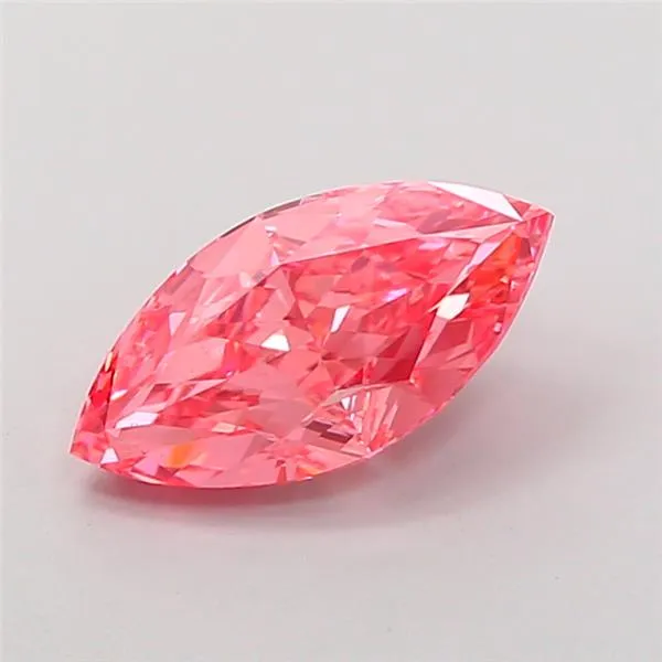 2.00ct Marquise Lab Grown Diamond (Colour Fancy Vivid Pink, Clarity VS2, IGI Certified)