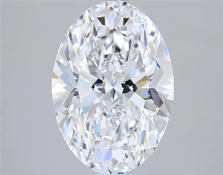 2.00ct Oval Lab Grown Diamond (Colour D, Clarity VVS1, IGI Certified)