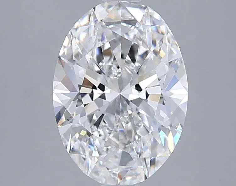2.00ct Oval Lab Grown Diamond (Colour E, Clarity VVS1, IGI Certified)