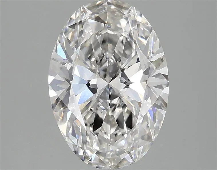 2.00ct Oval Lab Grown Diamond (Colour G, Clarity VS2, IGI Certified)